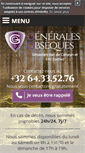 Mobile Screenshot of generales-obseques.be